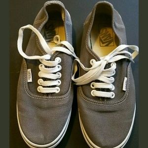 Grey Vans Size 5.5 Skate Shoes